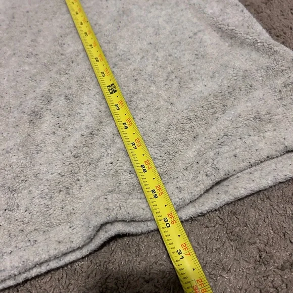 RARE Vintage LL Bean Sherpa Fleece Pullover Sweater Mens XL Tall 0 Bkw2 Marled - Picture 8 of 8